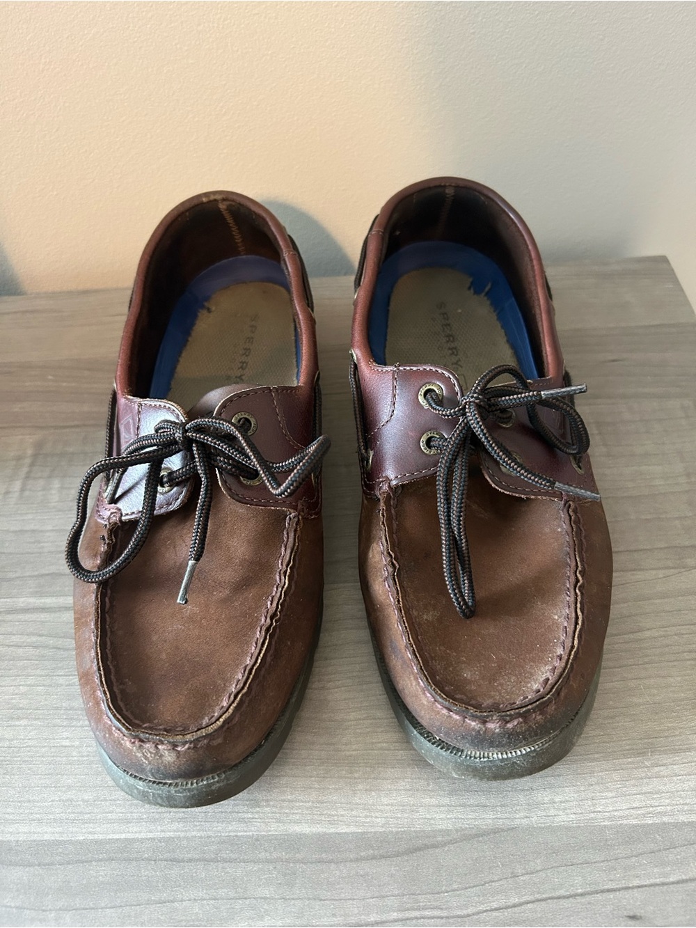 Sperry Top-Sider Brown Leather Boat Shoes Men